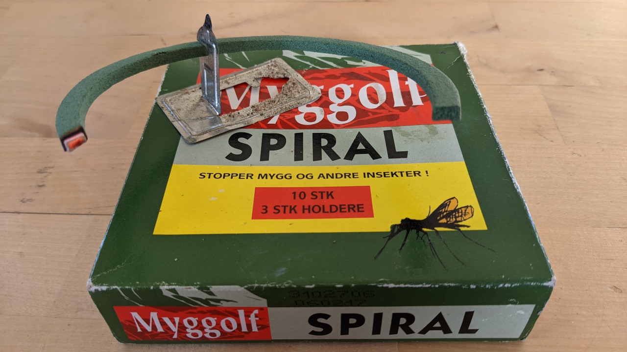 Myggolf Mückenspirale