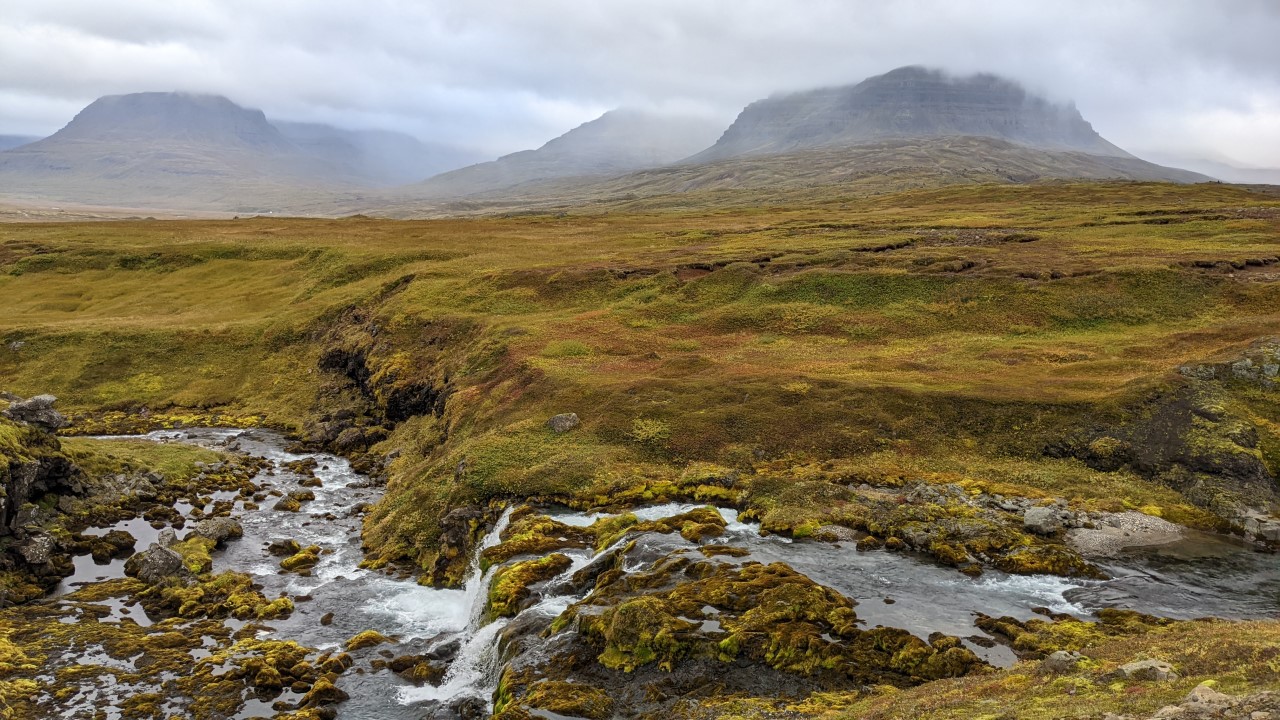 Landschaftsaufnahme Lodmundarfjördur Island