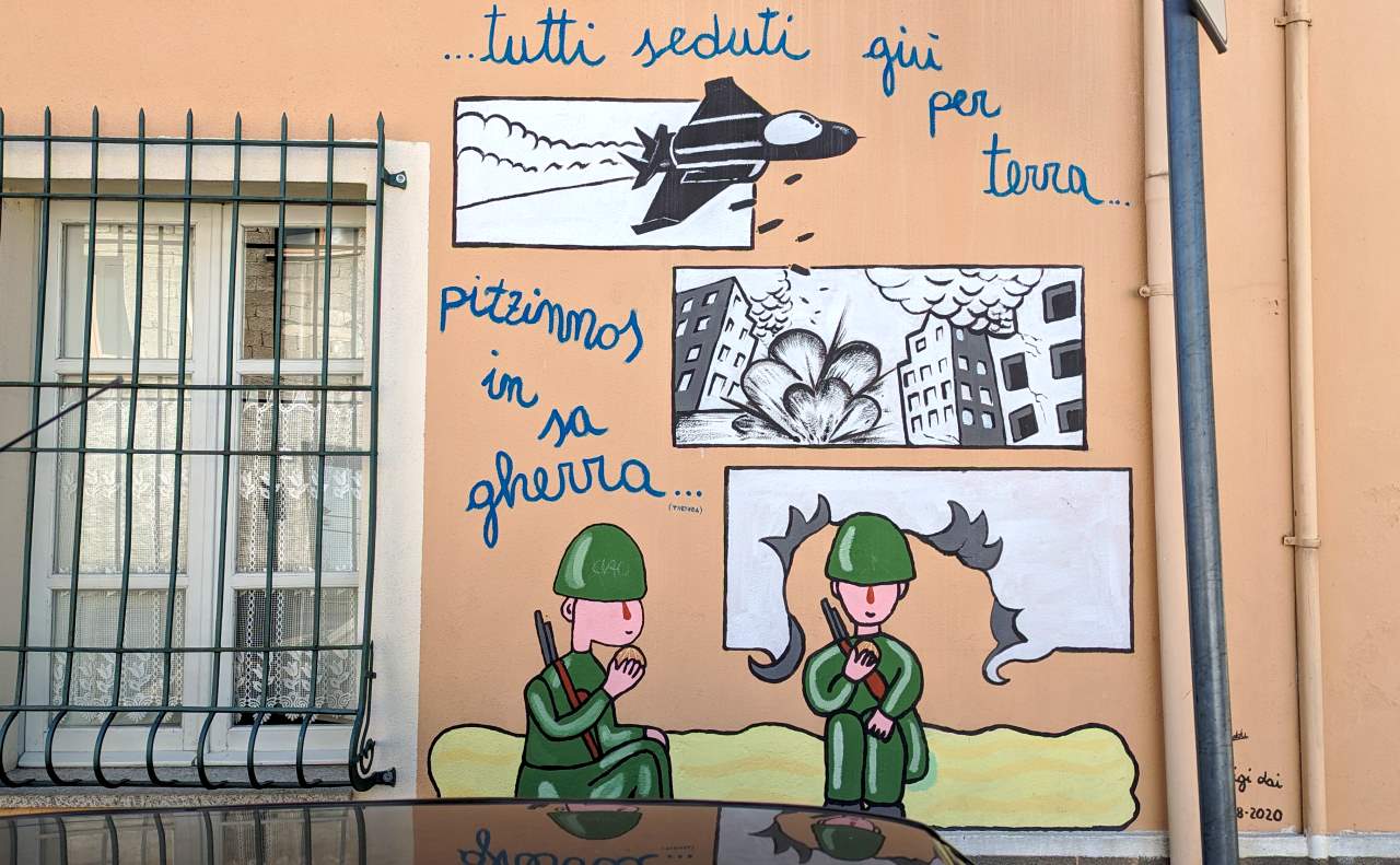 Murales Orgosolo. Corso Repubblica