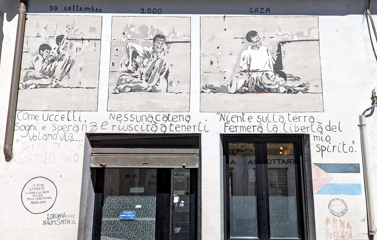 Murales Orgosolo. An der Corso Repubblica
