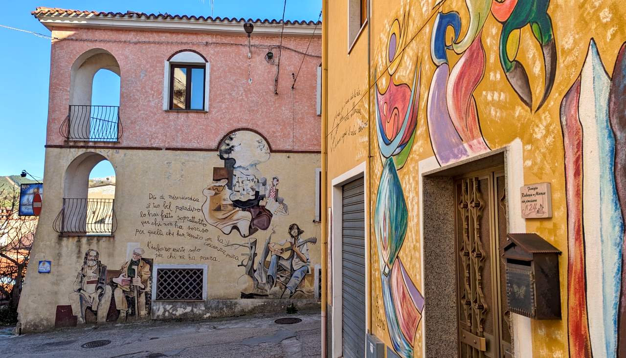 Murales Orgosolo. Via Palmiro Togliatti