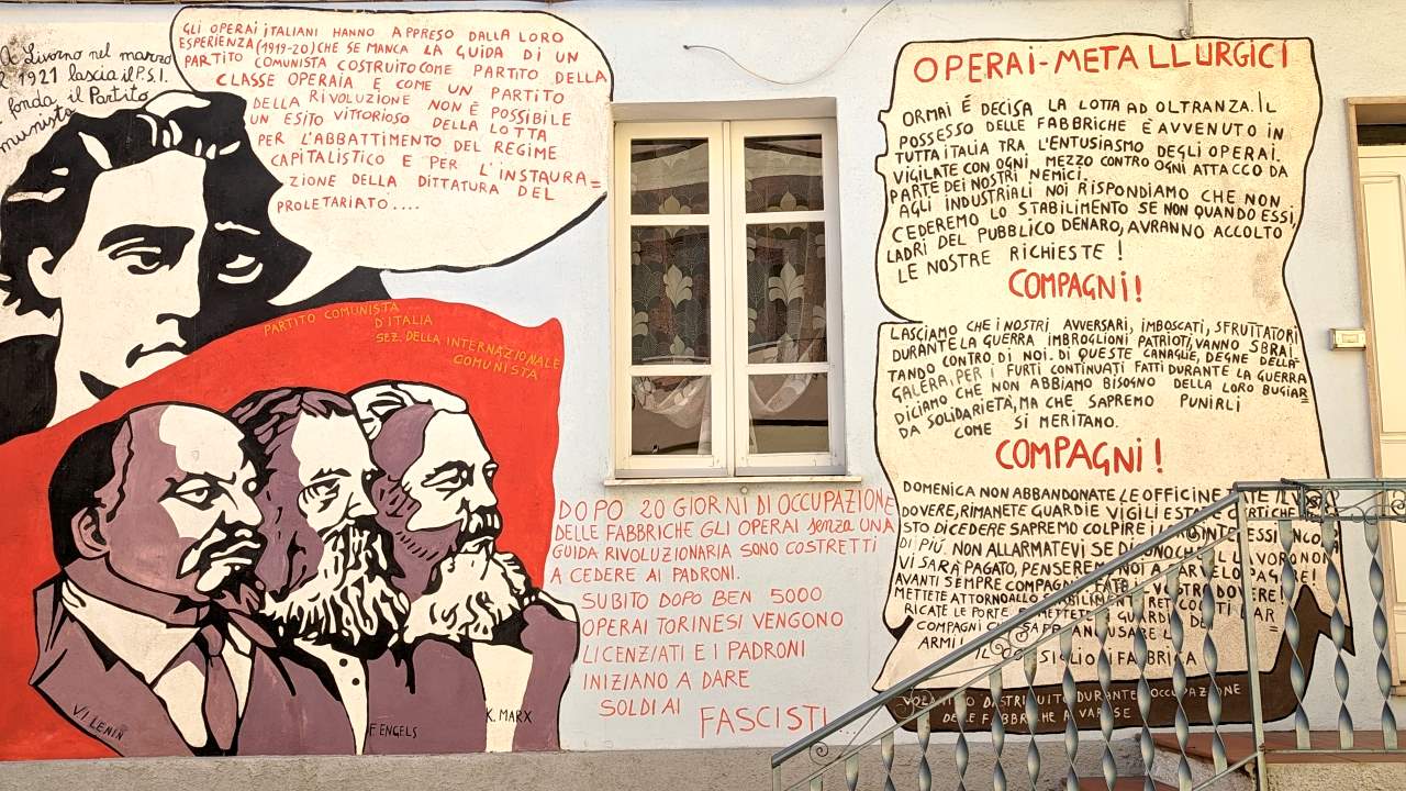 Murales Orgosolo Via Antoni Gramsci