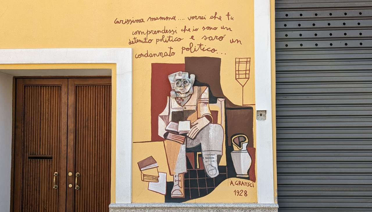 Murales Orgosolo. Via Antonio Gramsci 