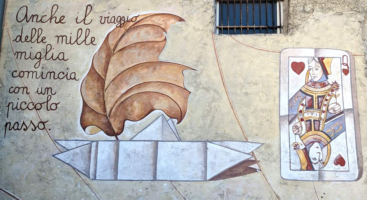 Murales Orgosolo Via G. Mariano.