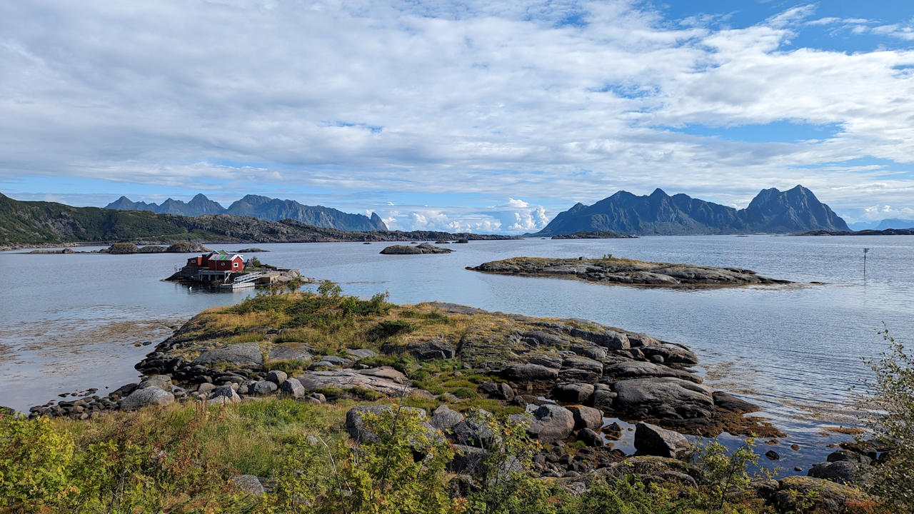 Schären von Svolvaer Lofoten Norwegen