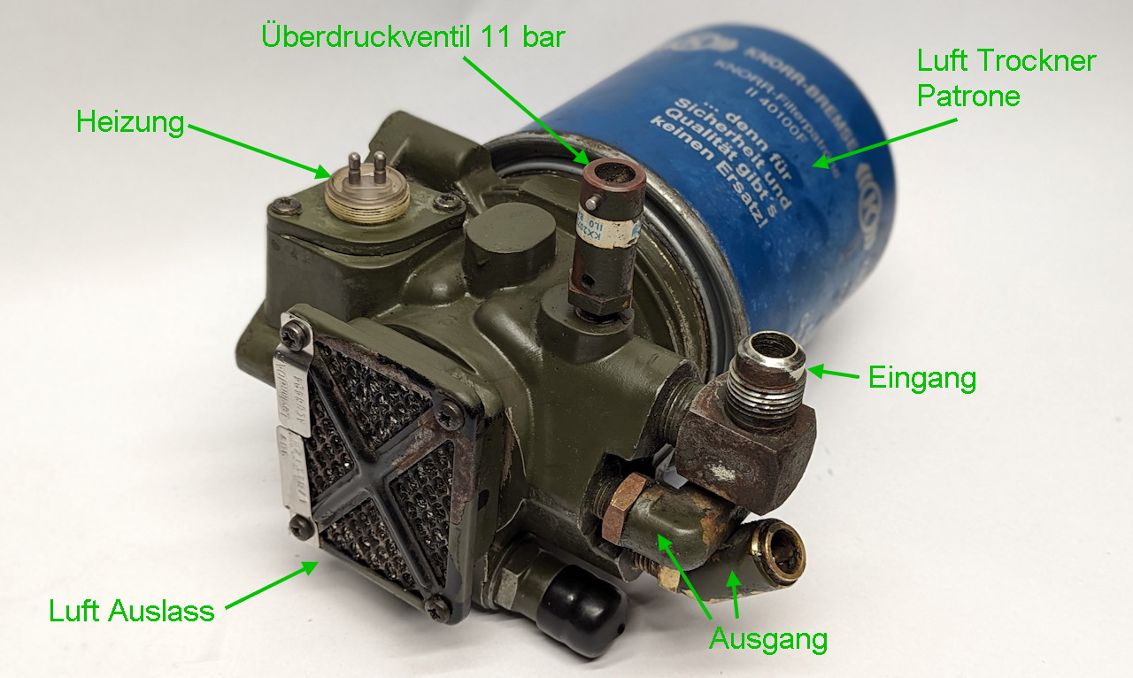 DAF T244 ACU8494  Block mit Beschriftung der Funktionen