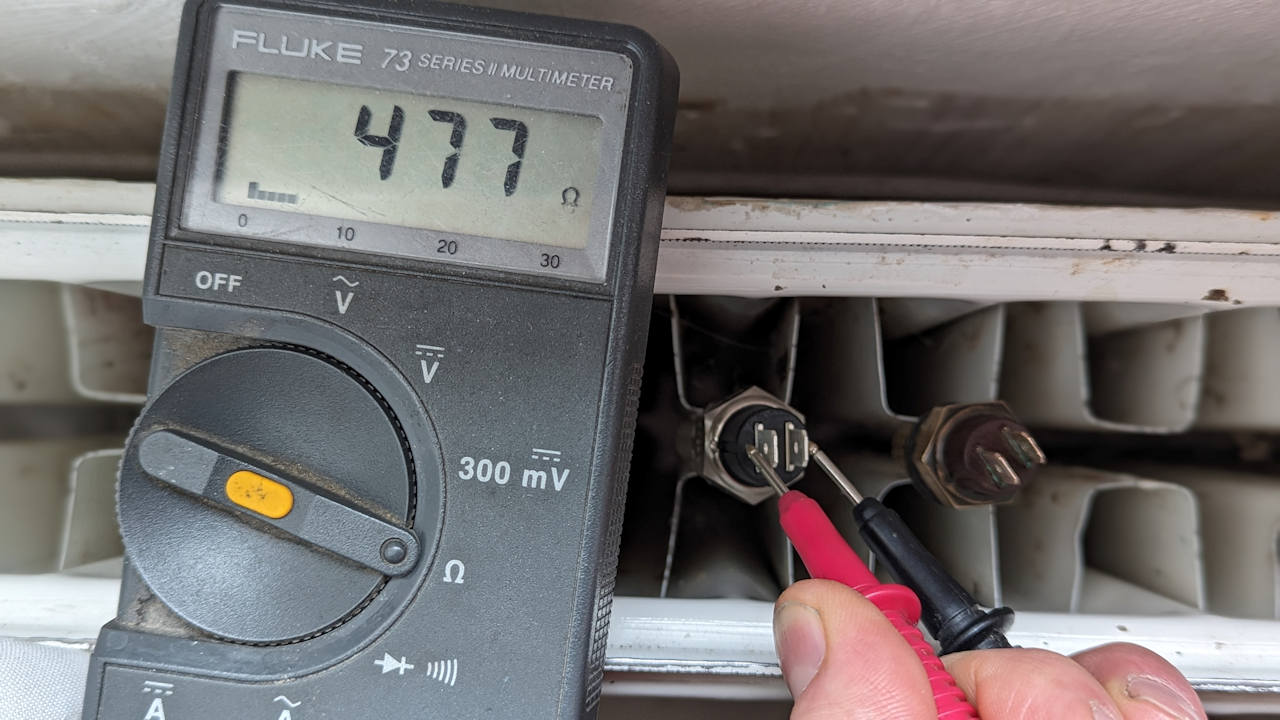 Messreihe Ein Thermosensor A2C1988480001 und MZH9211 