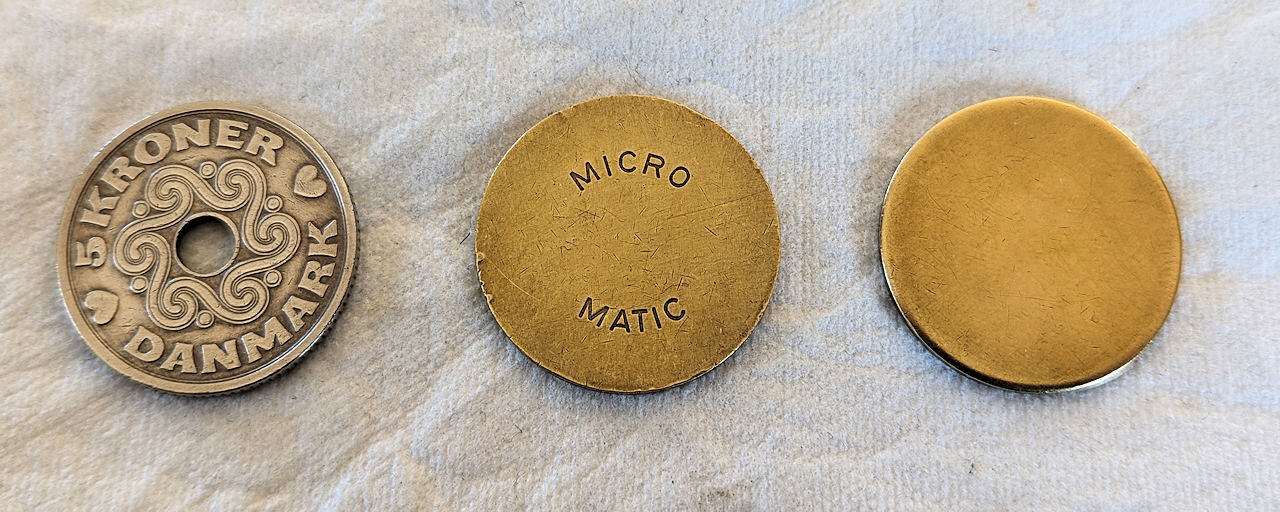 Senmatic Micro Matic Duschmünze