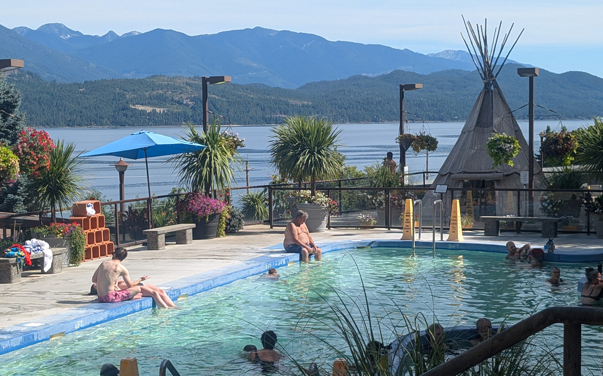 Badebecken Ainsworth Spa Hot Spring