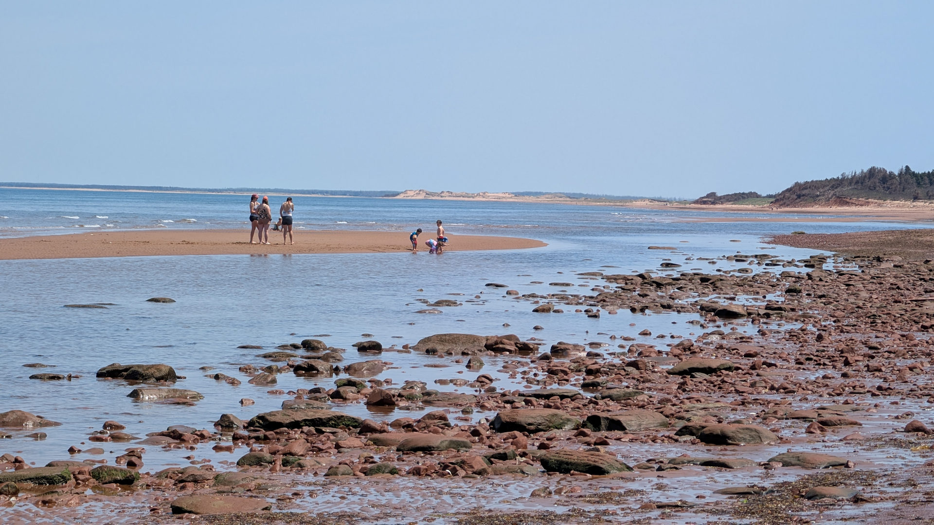 Strand von Mount Steward in Kanada