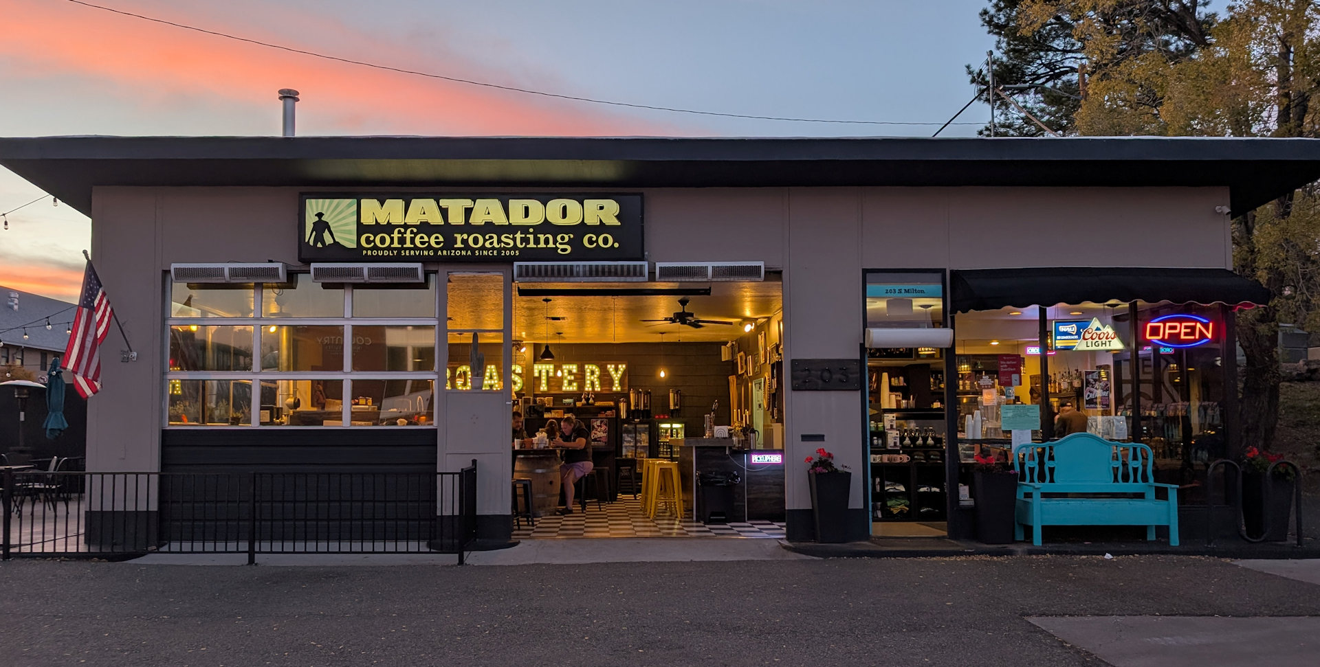 Mattador Cafe in Flagstaff