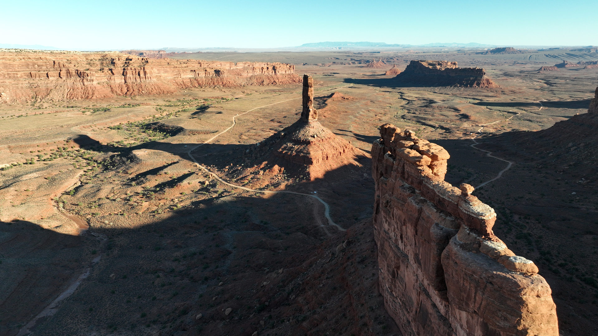 Felsnadel im Valley of Gods