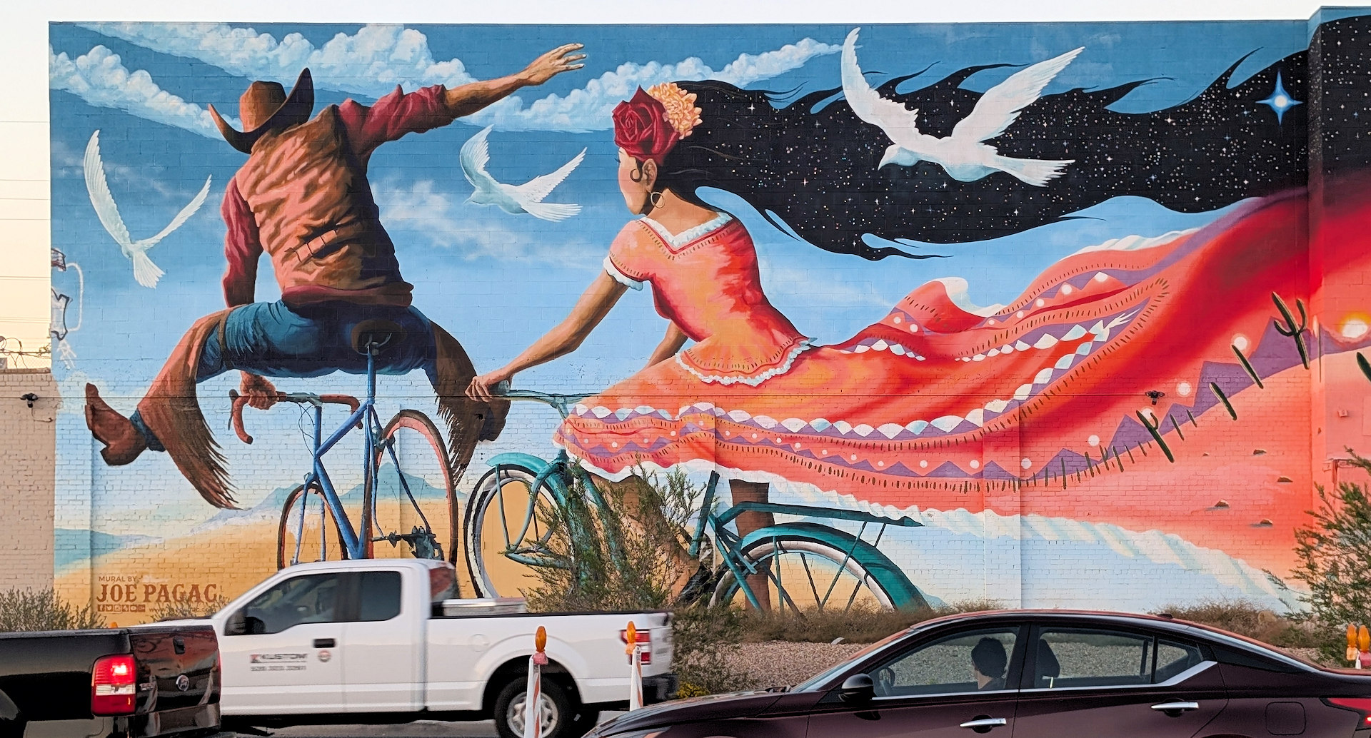 Epic Ride Murales von Joe Pagnac