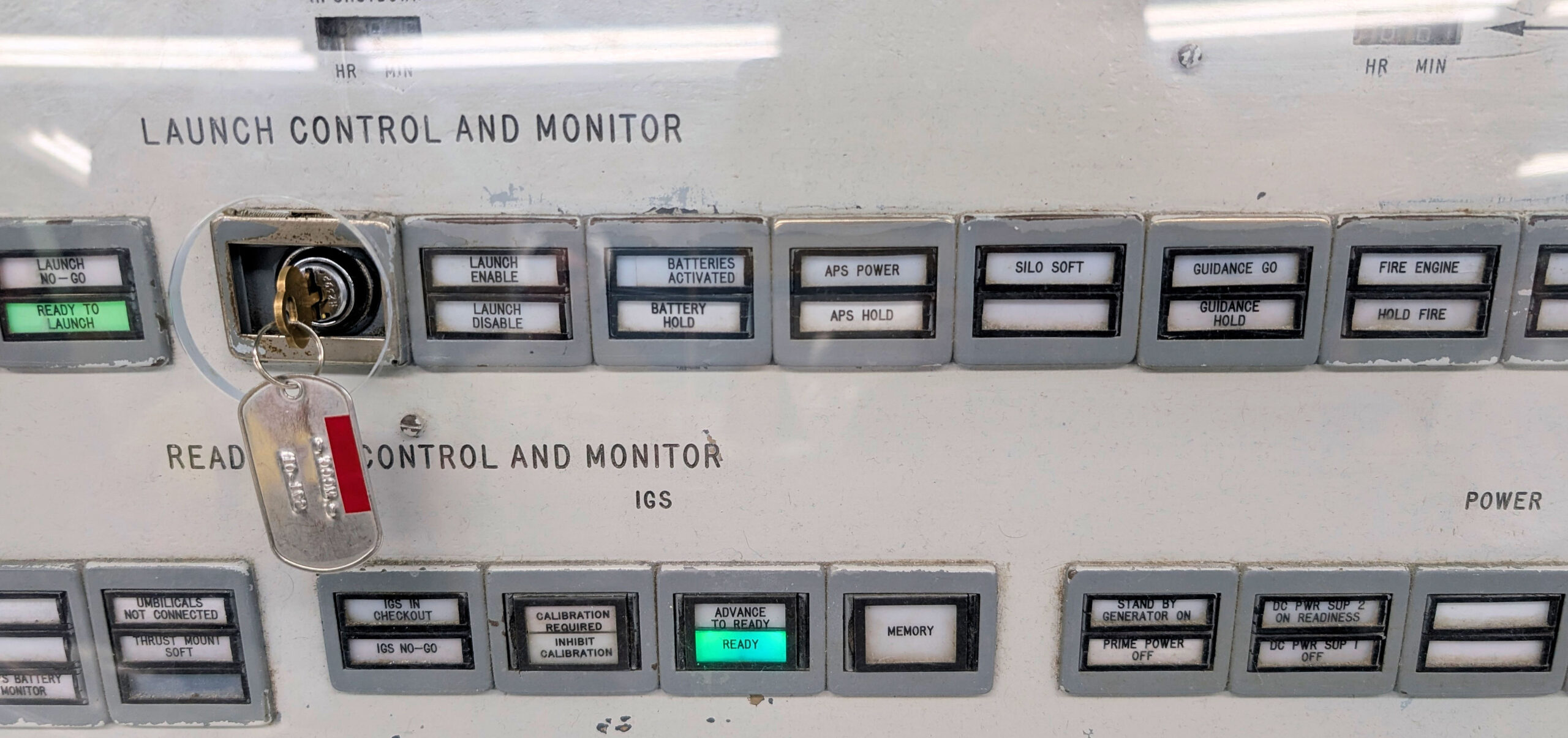 Startkontrolle mit Schlüssel 