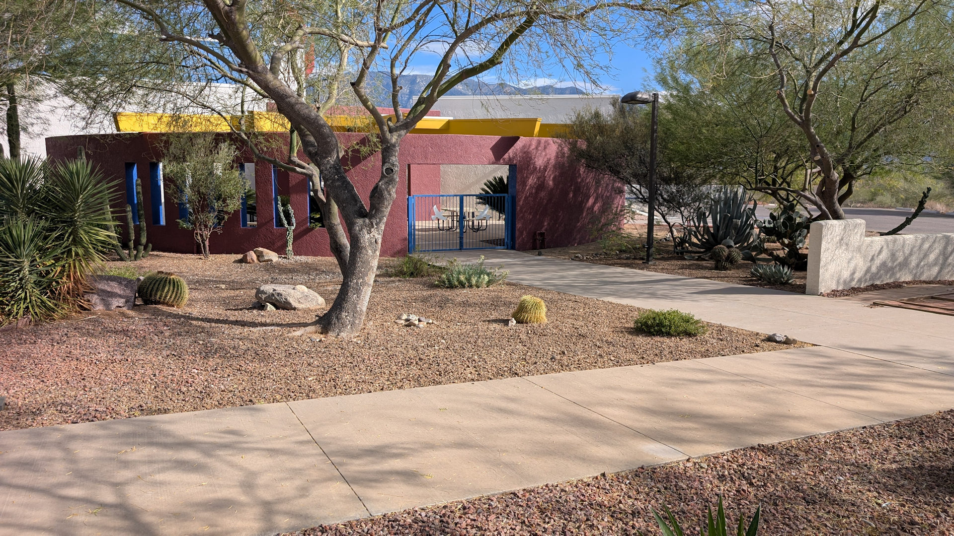 Eingang der Vista de la Montana Church