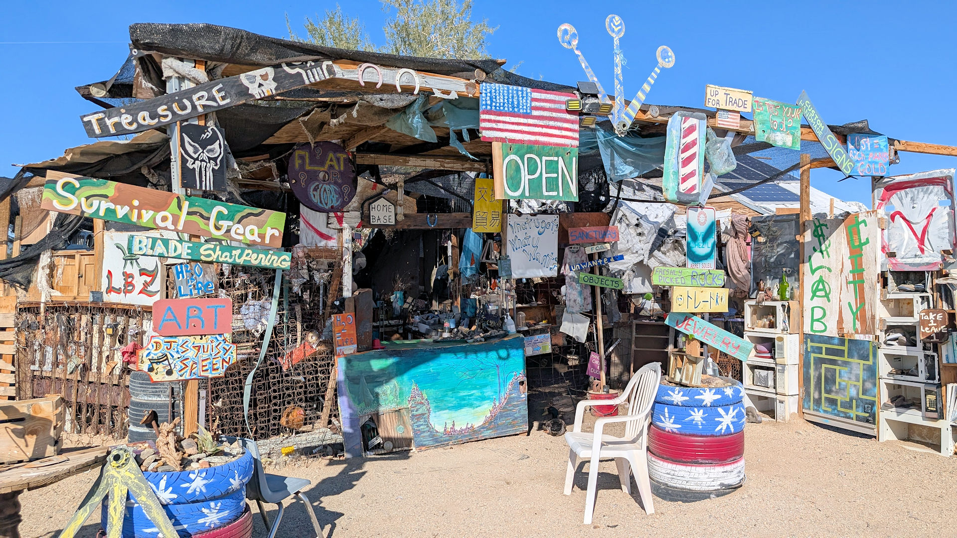 Trading Outpost in Slab City
