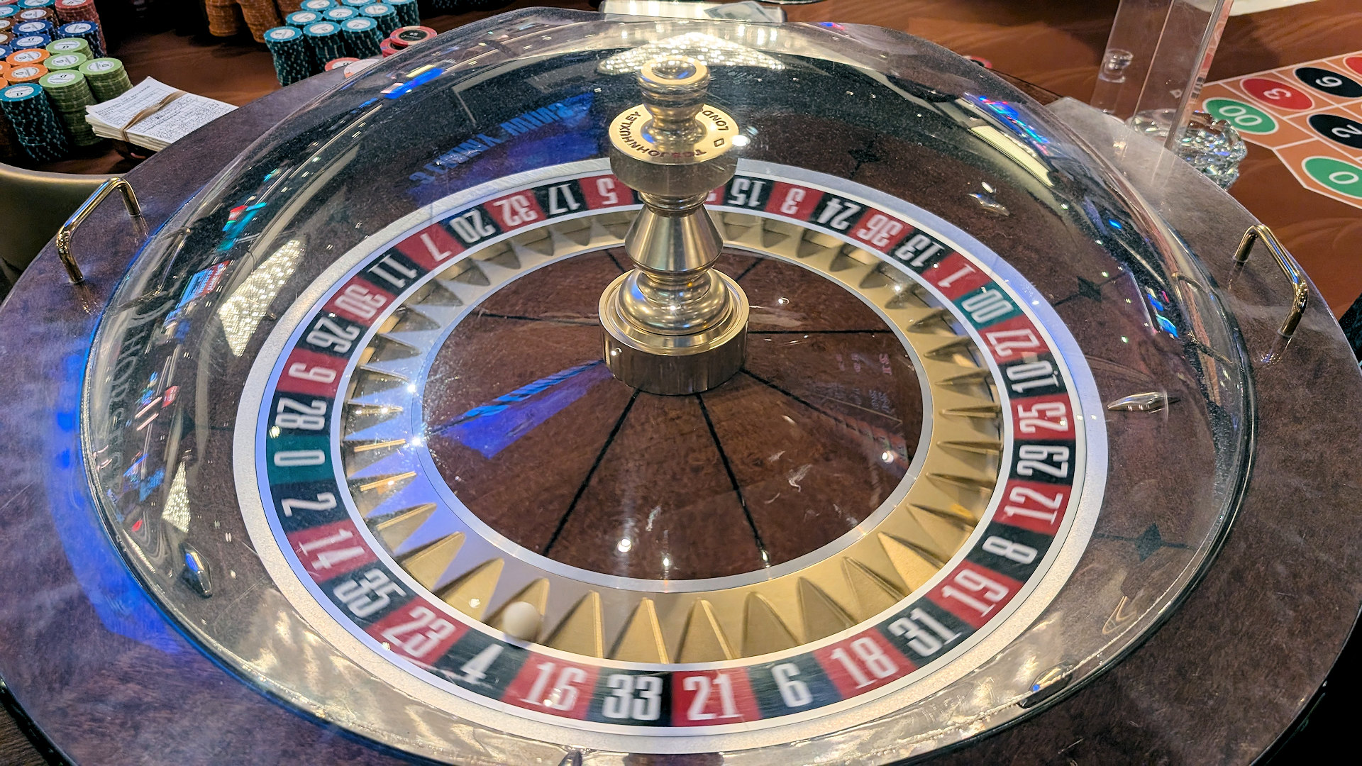 Roulette mit grüner Null und grüner Doppel Null