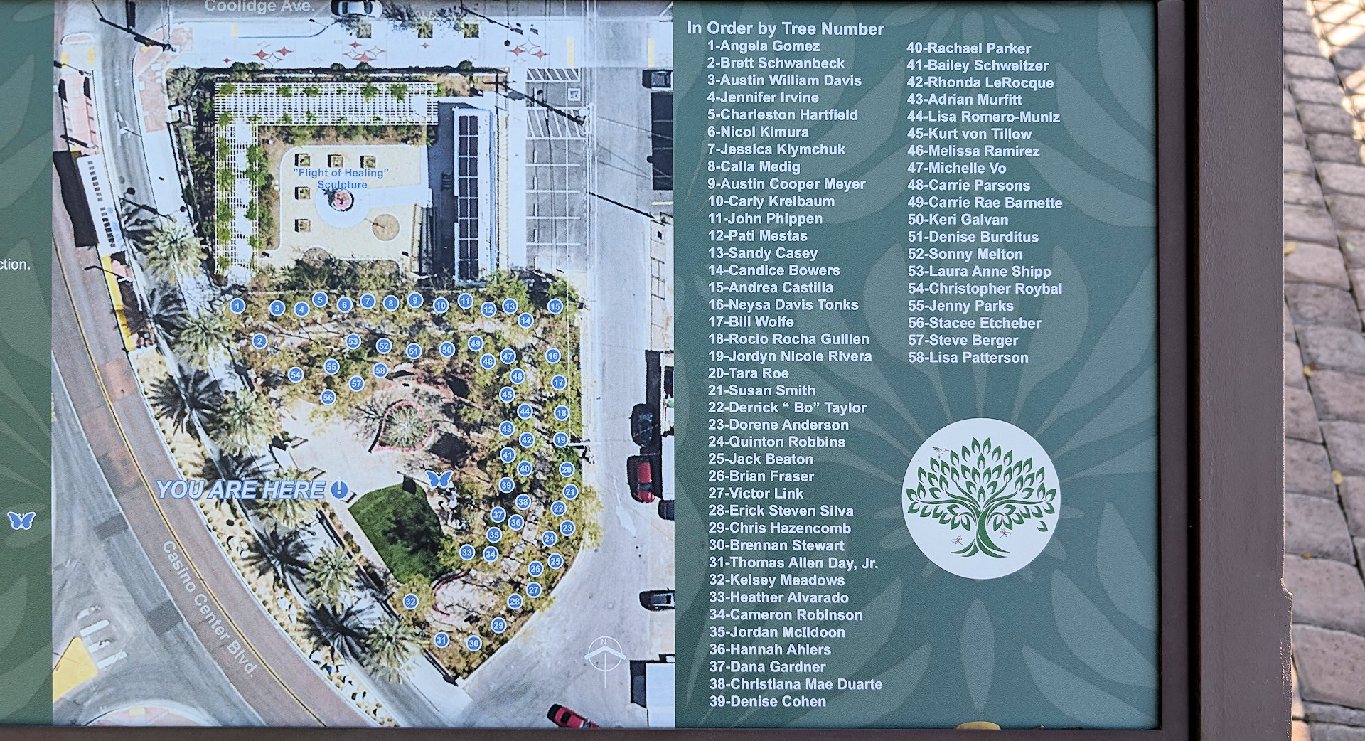 Lister der Opfer vom Las Vegas Shooting 01.10.2017 im Healing Garden, Las Vegas