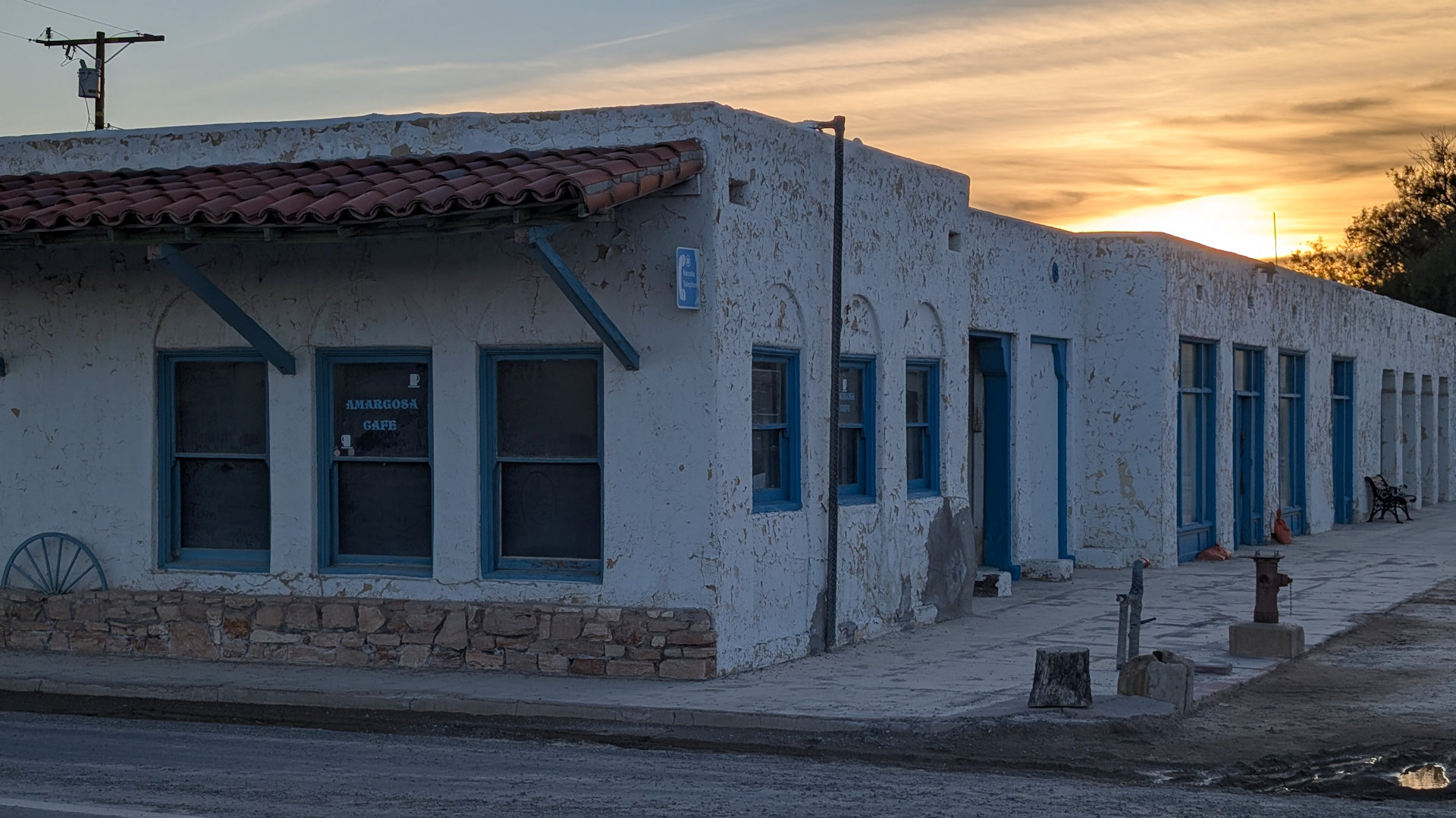 Verlassenes Cafe in Death Valley Junction 