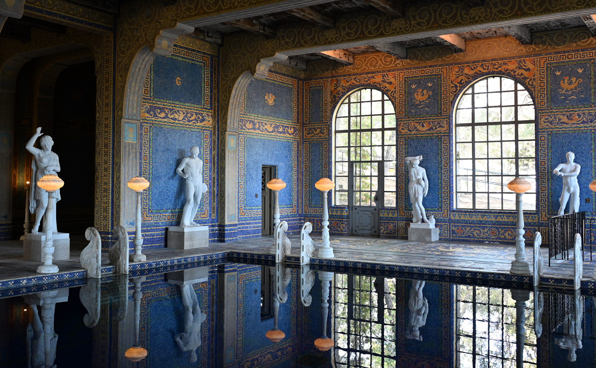 Schwimmbad vom William Hearst Castel