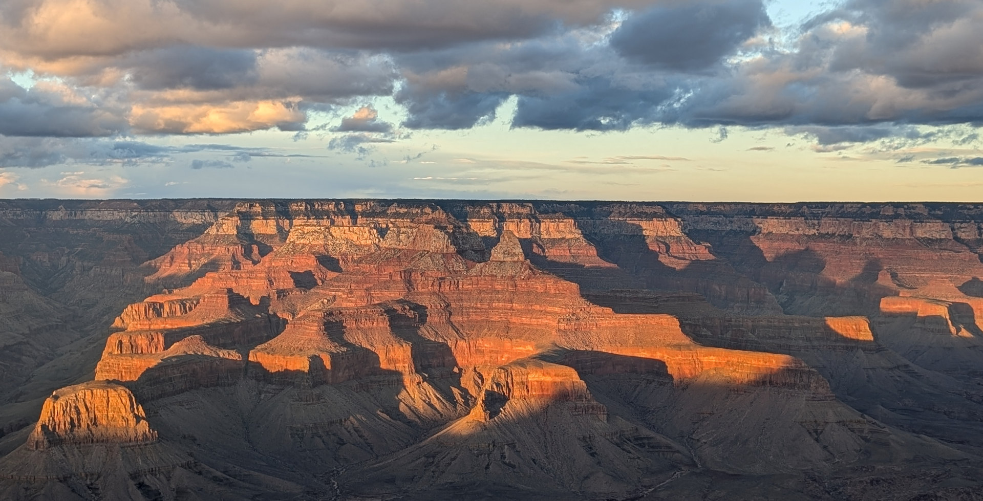 Abends im Grand Canyon USA