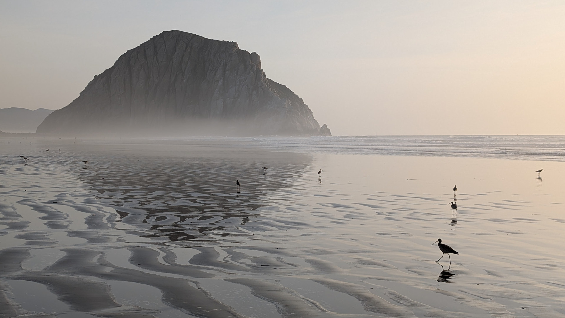 Morro Rock in Morro Bay Kalifornien