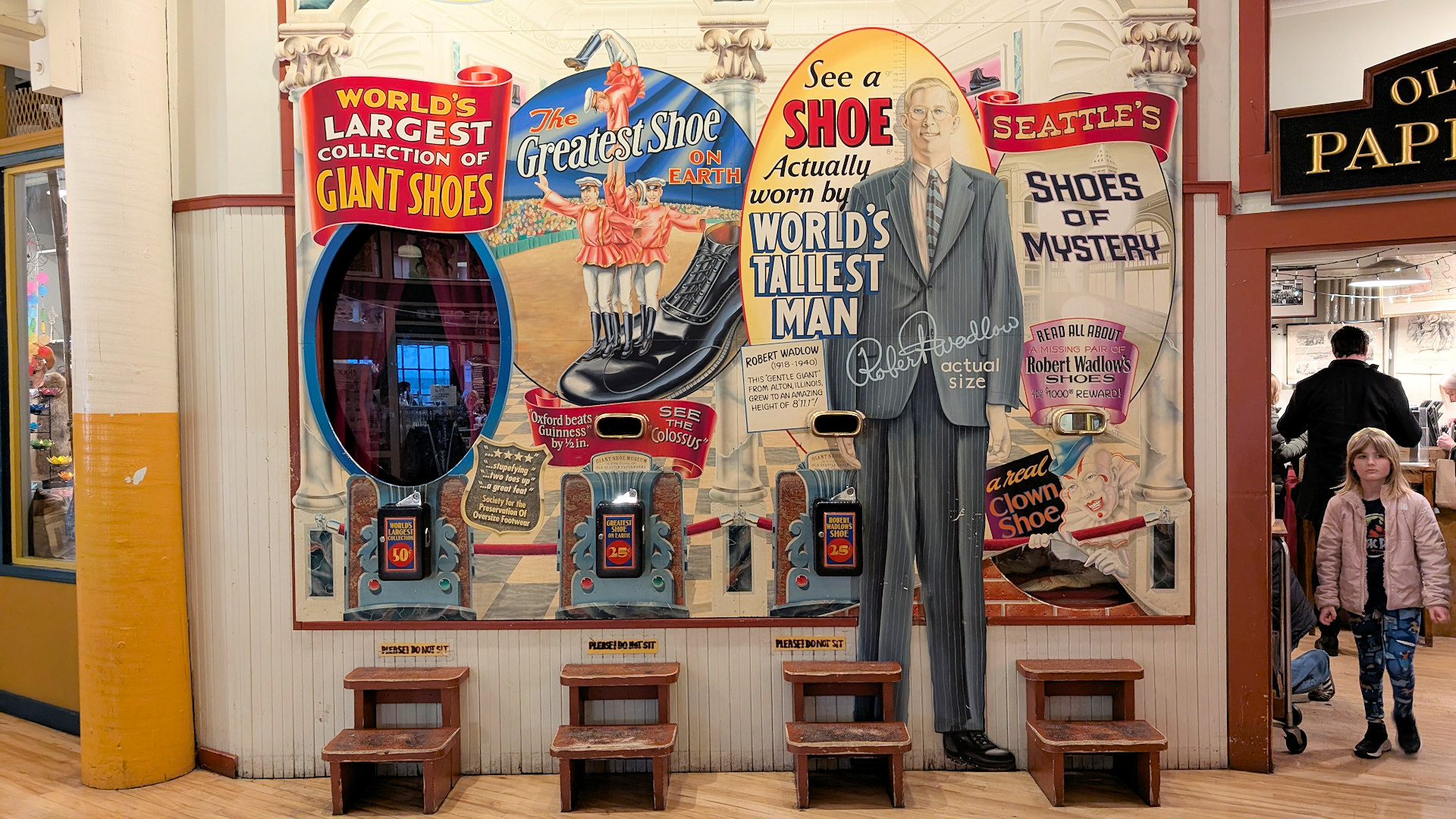 World Greatest Schuh Museum in Seattle Pike Place