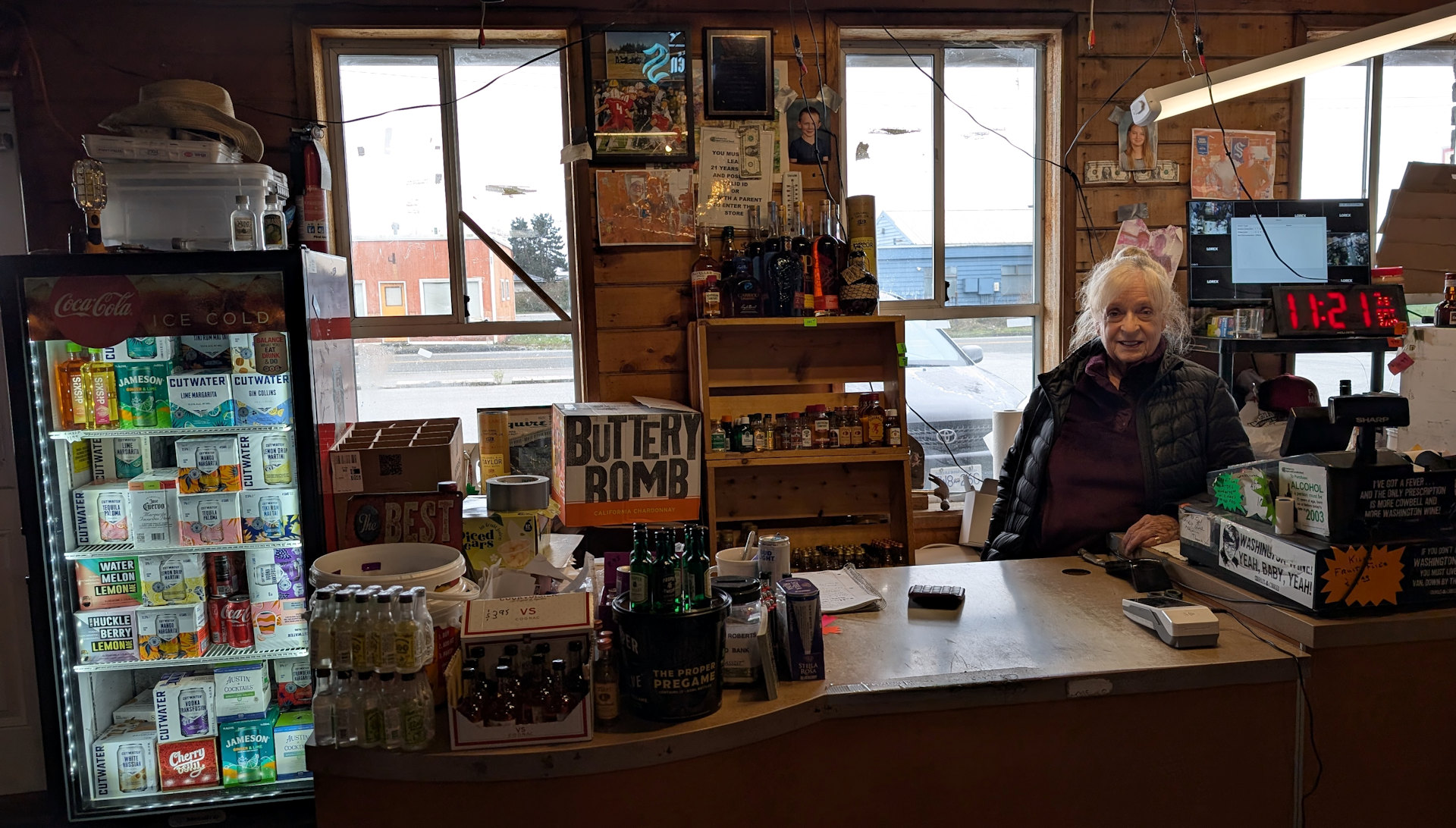 Spirituosen Laden in Point Roberts 