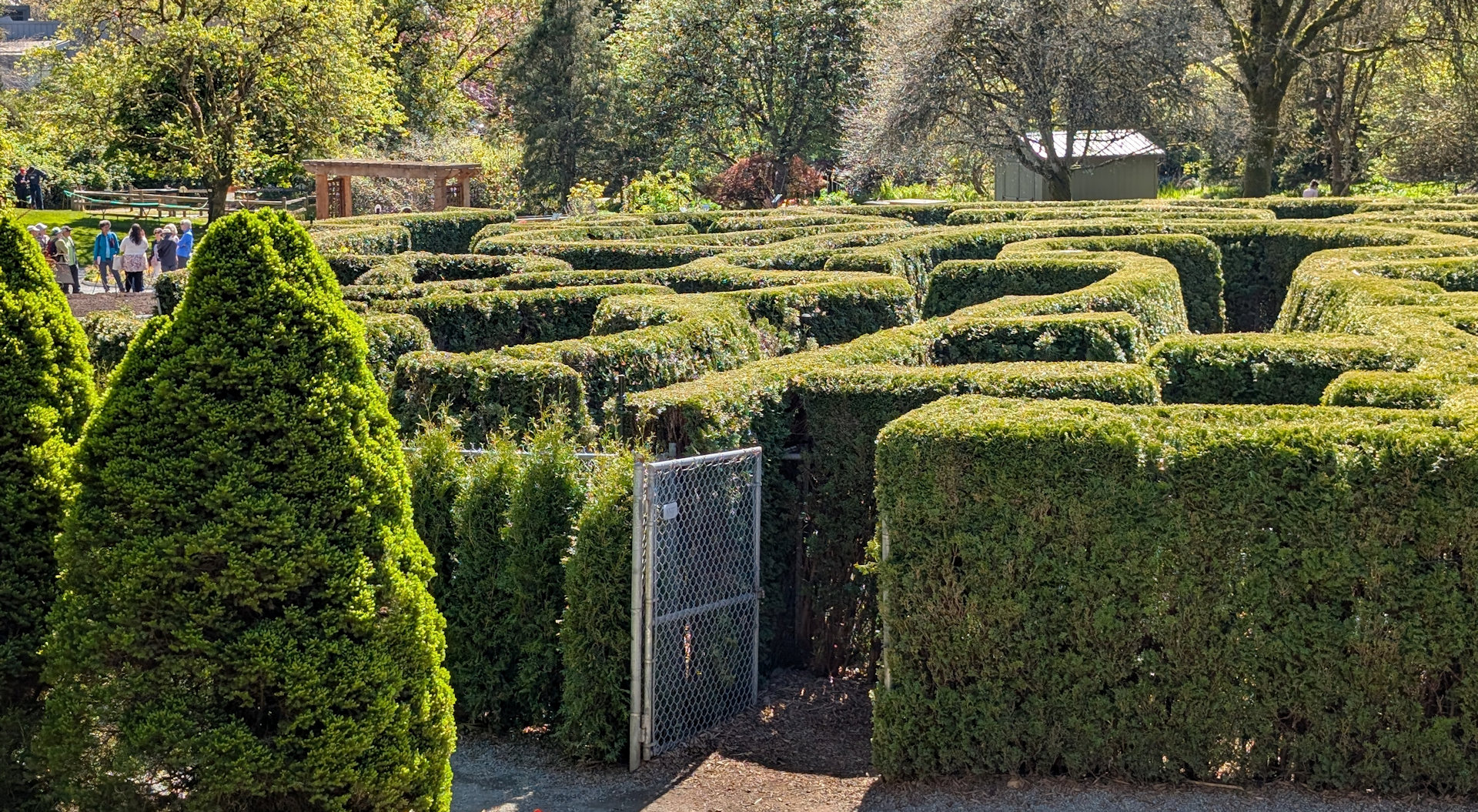 Labyrinth im VanDusen Park Vancouver 