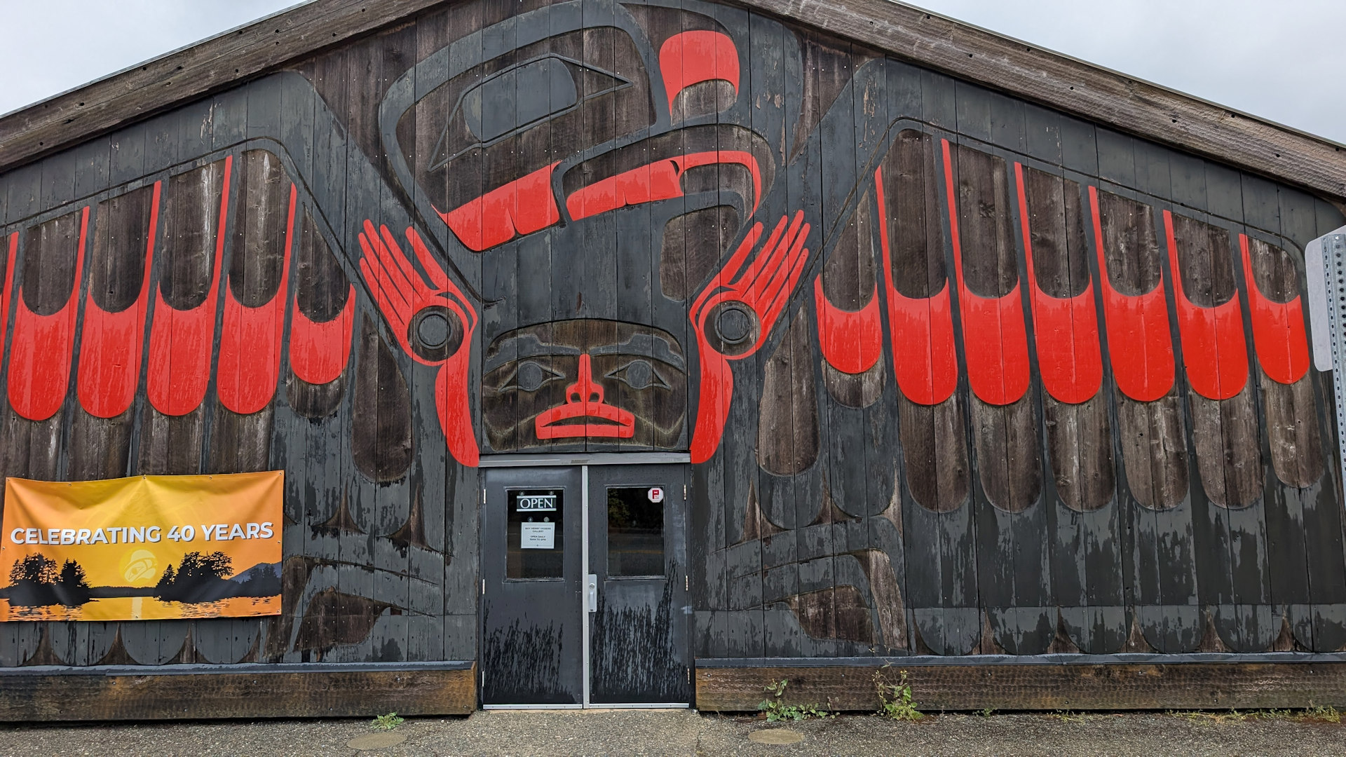 Vesammlungshalle der First Nations in Tofino