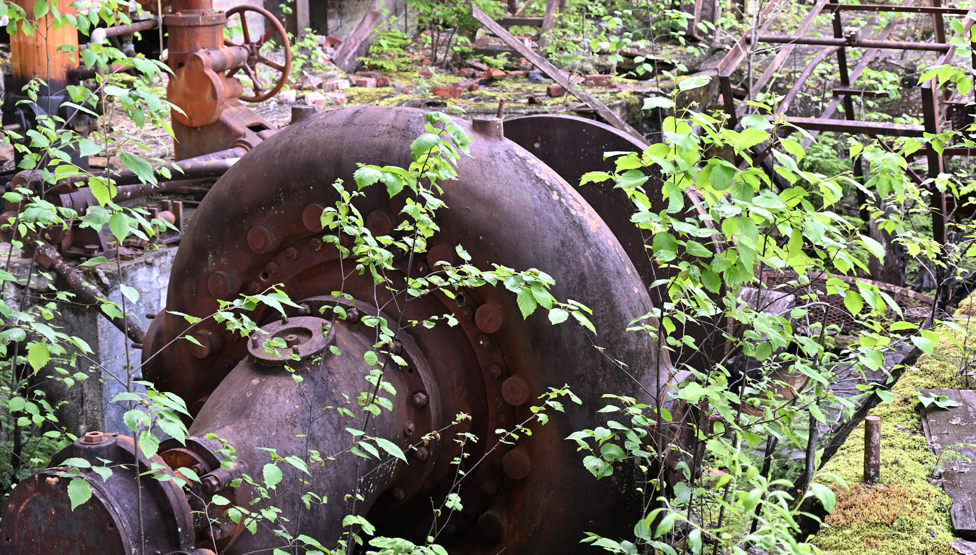 Generator Gehäuse in Anyox