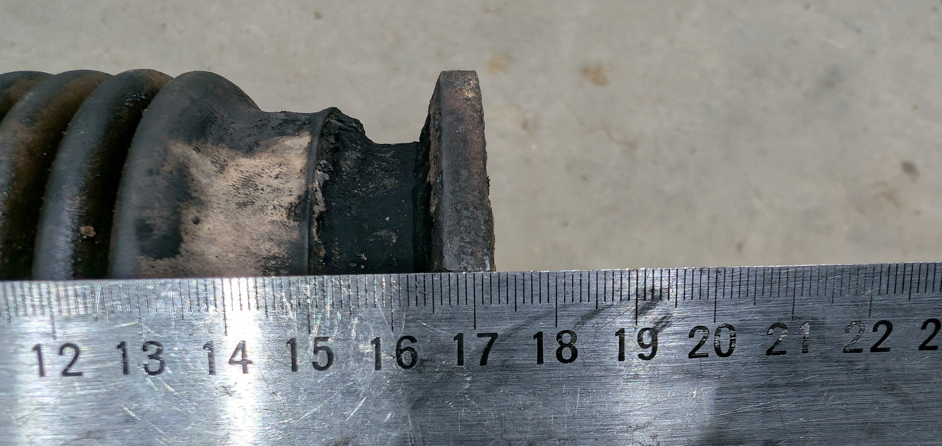 Original DAF T244 Flexrohr Länge 173 mm