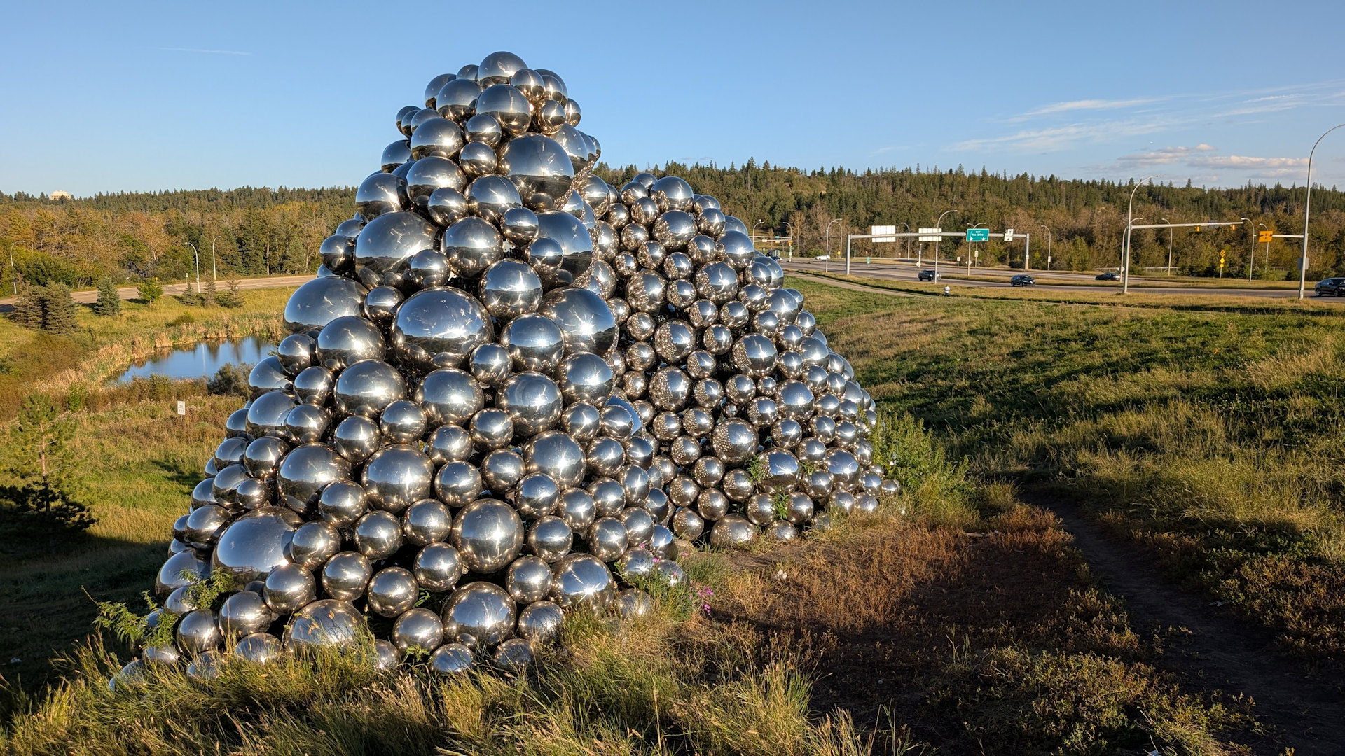 Talus Dome Installation in Edmonton Kanada 