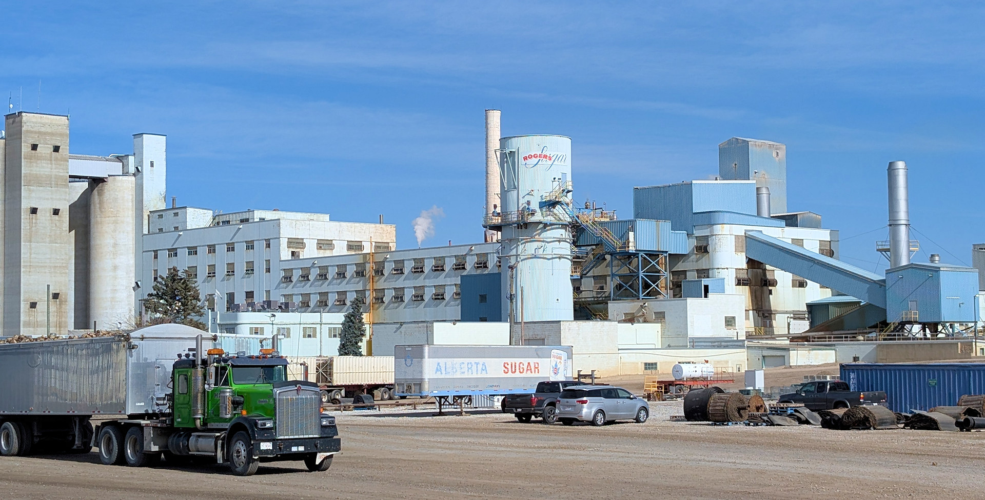 Rogers Zuckerfabrik in Taber Alberta